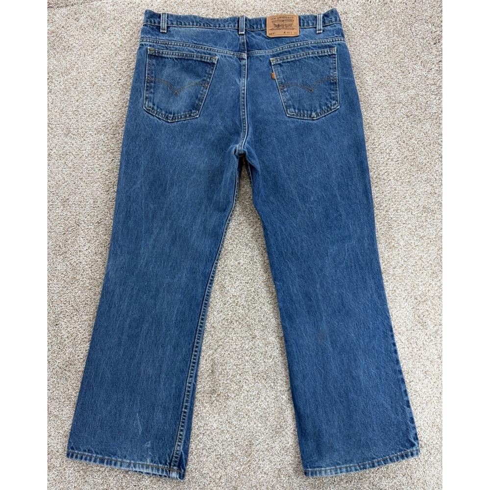 Vintage Levis 517 Bootcut Orange Tab 1996 Jeans Mens 40 (Fit 38x29) USA Made EUC - Picture 2 of 12
